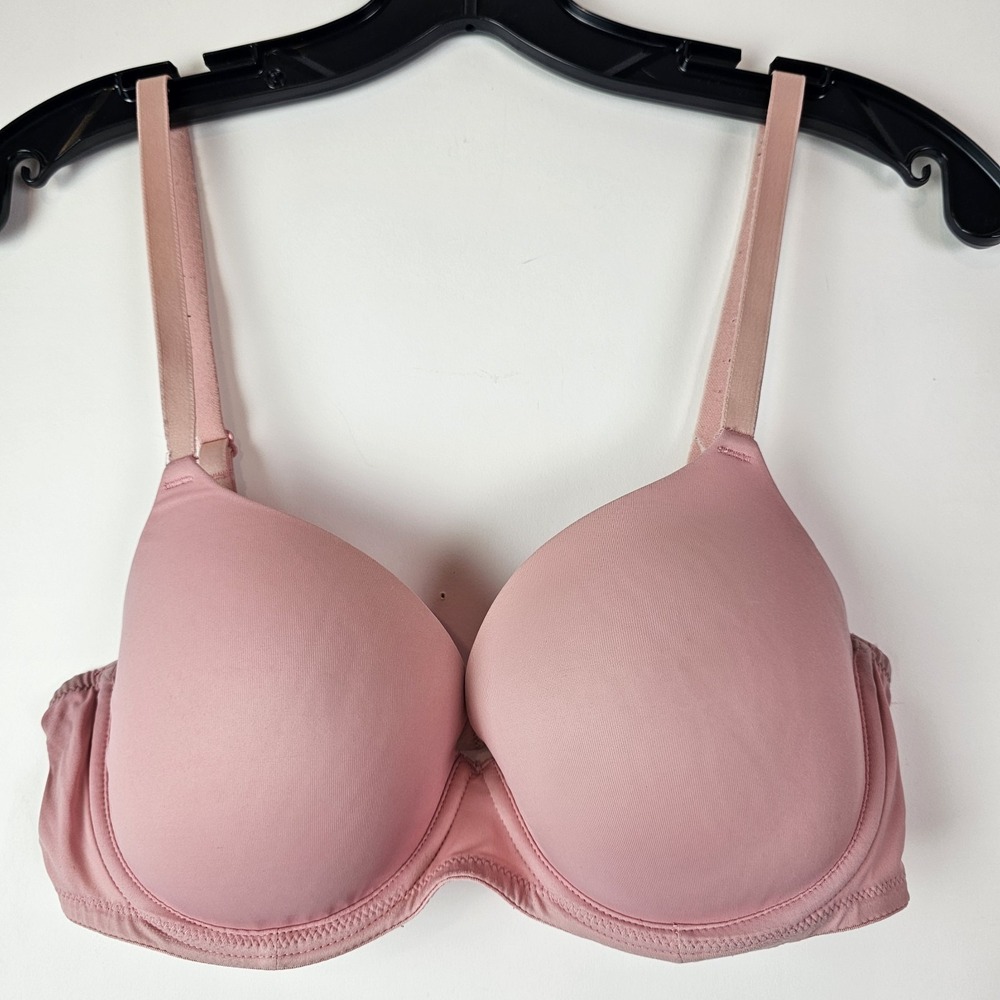 Pink Victoria's Secret Wear Everywhere Push-Up Bra 36C Underwire